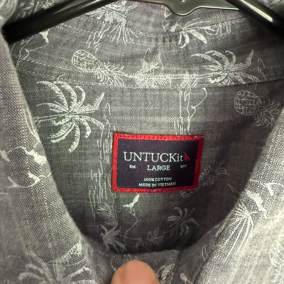 Untuckit Tropical Button Up Shirt - Picture 2 of 2